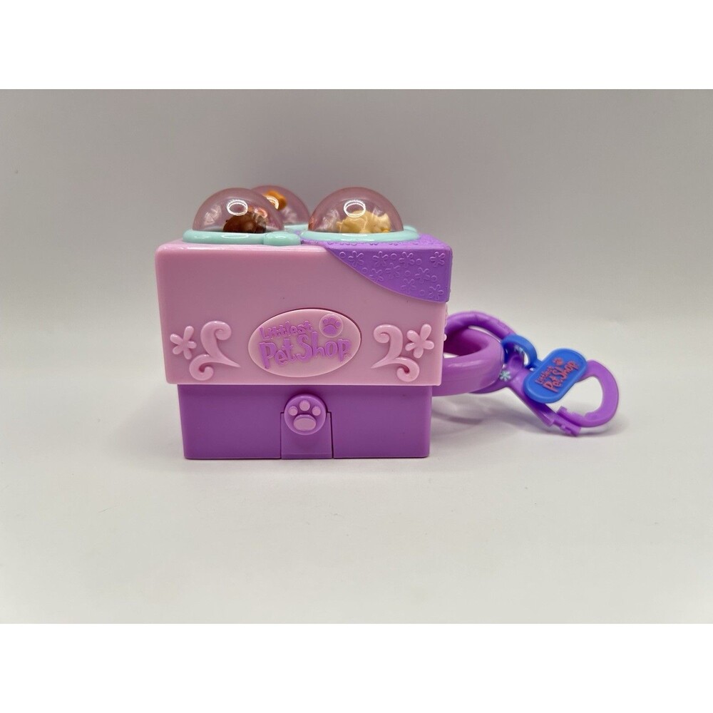 Littlest Pet Shop LPS Teeniest Tiniest Pop-Up Play Set Puppy Dogs Pups Authentic - Picture 4 of 16